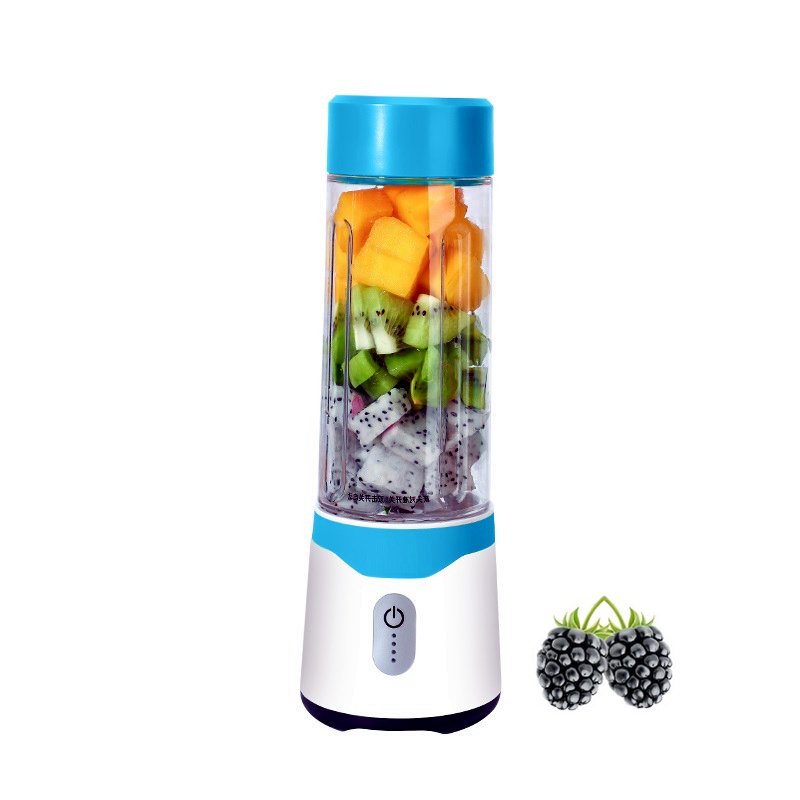 First Piece Special Price plastic rechargeable usb hand fruit juice blender 500ml+350ml electrical coffee grinder machine bottle