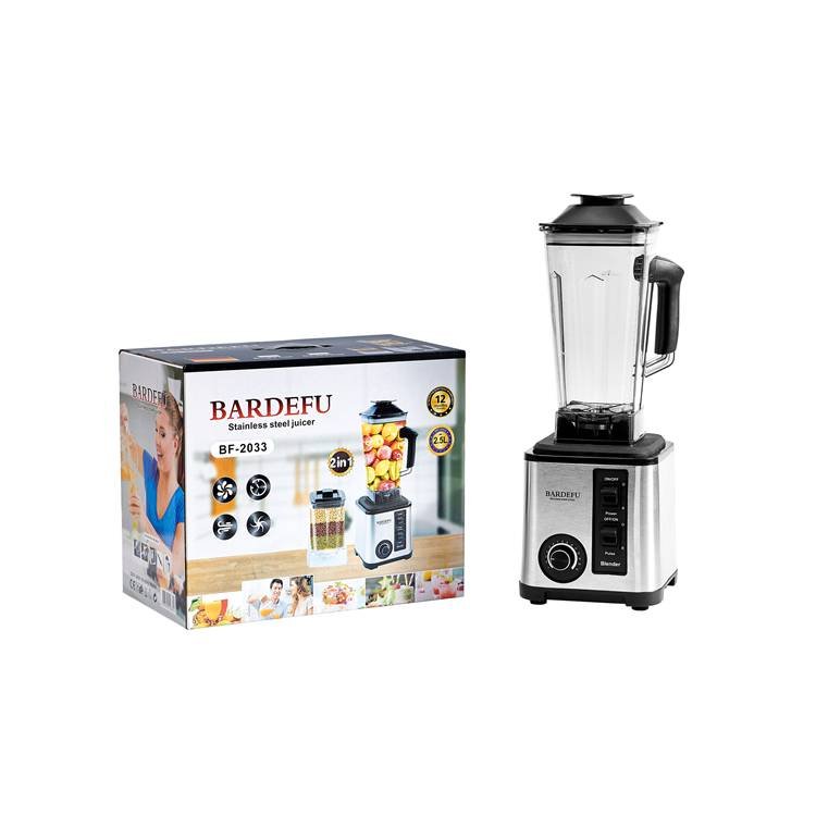 Commercial Heavy Duty Cheapest Blender Fruit Juice Blender 2 In 1 Smoothie Blender