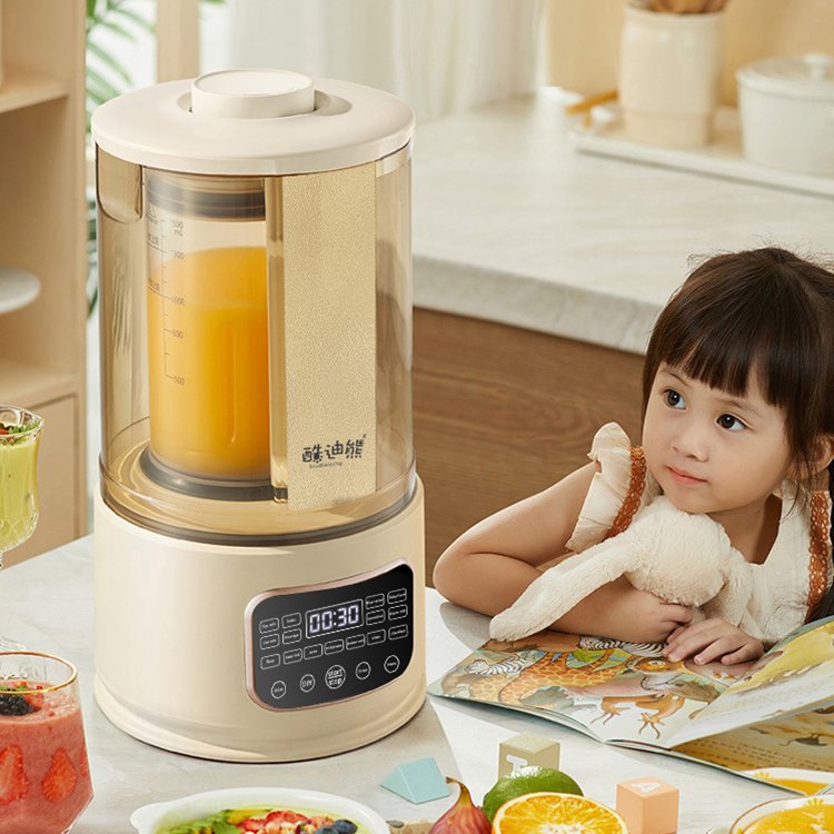 Smart Automatic Nut Milk Maker For Home Multifunctional Commercial Soy Milk Maker With Sound Cover