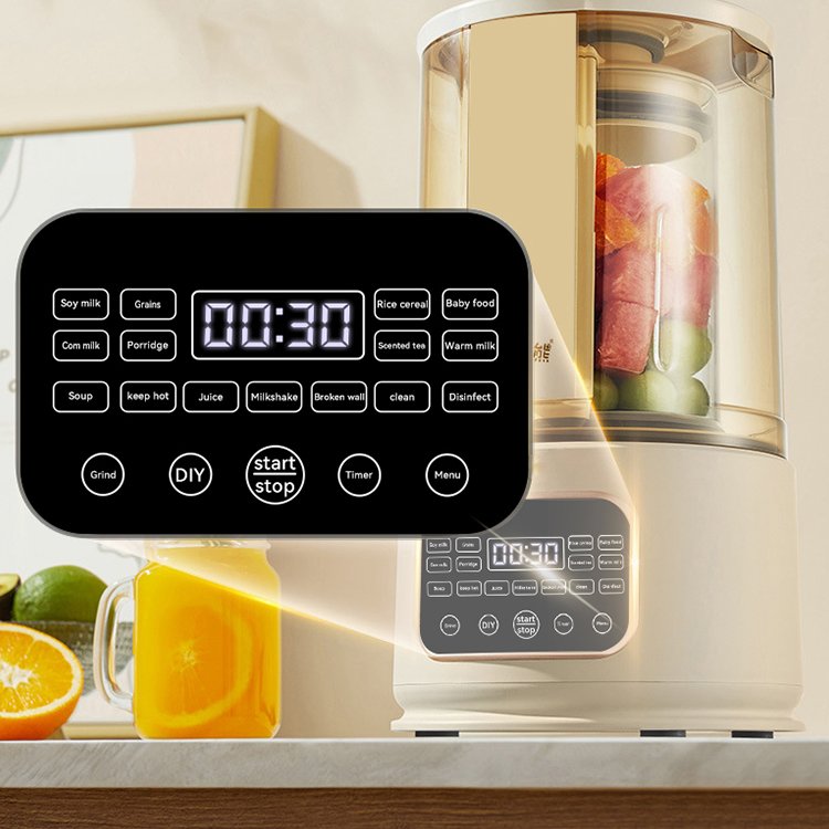 Factory Wholesale 220V Multifunctional Electronic Kitchen Appliances Drink Machine Digital Quiet Silent Blender and Mixer
