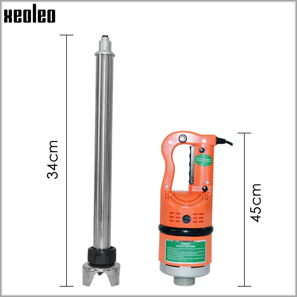 XEOLEO Commercial Hand Blender 1000W Hand Stir Bar Mixer Handhold Mix Blender Food Supplement Machine Immersion Hand Mix Stick