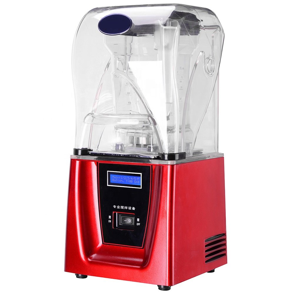 Commercial Blender Milk tea Shop Use 2L Juicer Maker High Speed Blender 1600W Smoothie and Ice Crusher