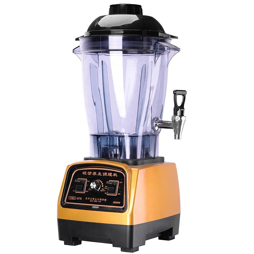 Commercial Blender Milk tea Shop Use 2L Juicer Maker High Speed Blender 1600W Smoothie and Ice Crusher