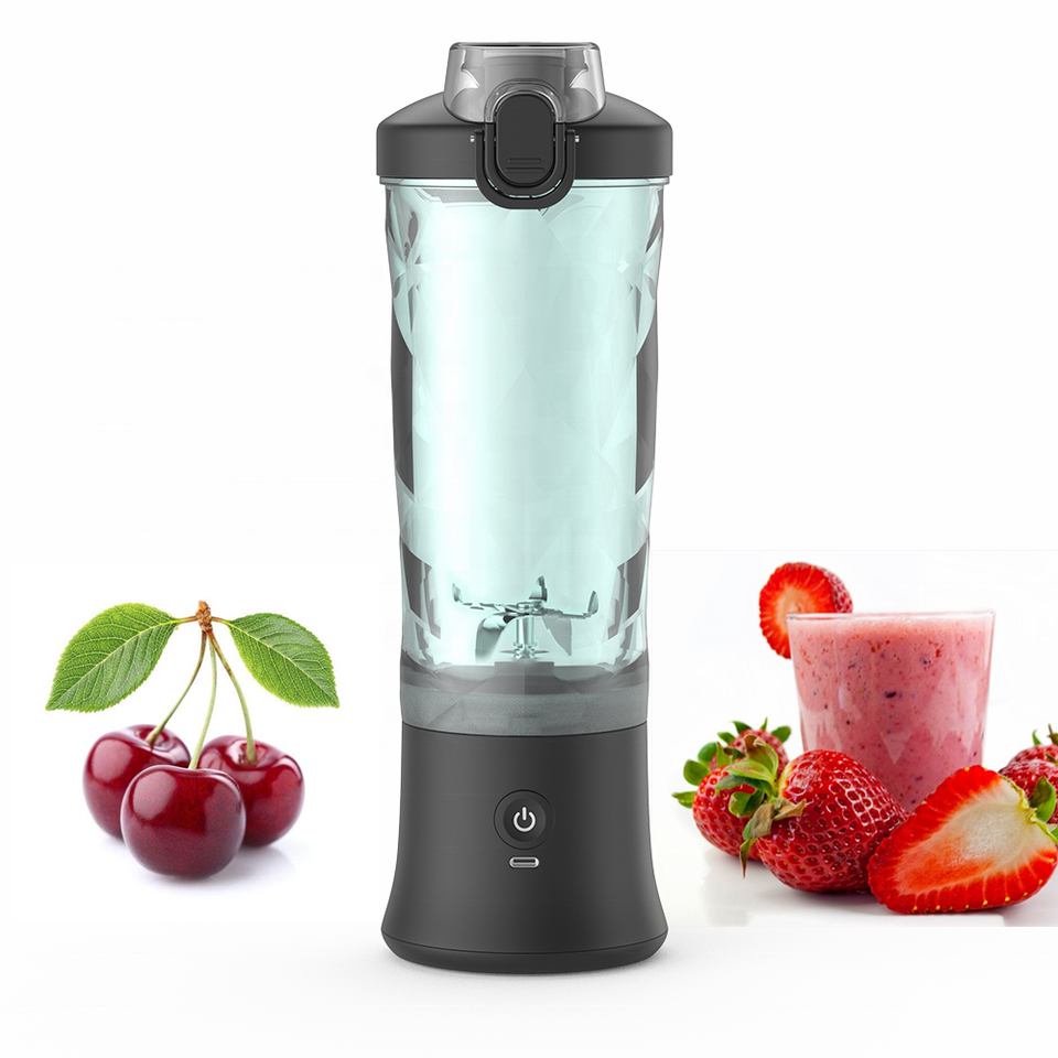 Portable Fruit Mixer Blender with Custom Logo Battery-Powered Electric Fresh Juice Juicer Waterproof for Outdoor Use