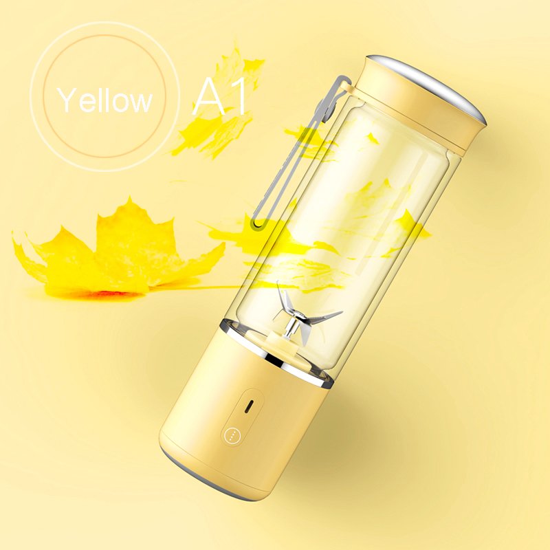 Ali sells hot and creative simple high-speed juicer rechargeable portable electric USB juicer 6 blade portable blender