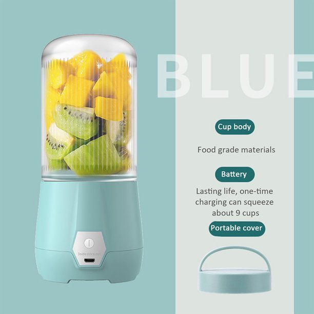Portable Electric Fruit Juicer Usb Rechargeable Machine Sports Mini Bottle Juicing Blender