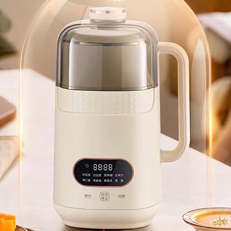 Household Electric 600W Heating Fast 800Ml Touch Panel High Speed Stainless Steel Cup Multifunctional Cooking Blender
