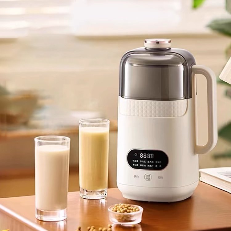 Household Electric 600W Heating Fast 800Ml Touch Panel High Speed Stainless Steel Cup Multifunctional Cooking Blender