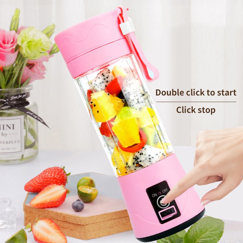 New Portable Smoothie Portable Blender Usb Tumbler Vintage Mini Blender Cup Portable Blender