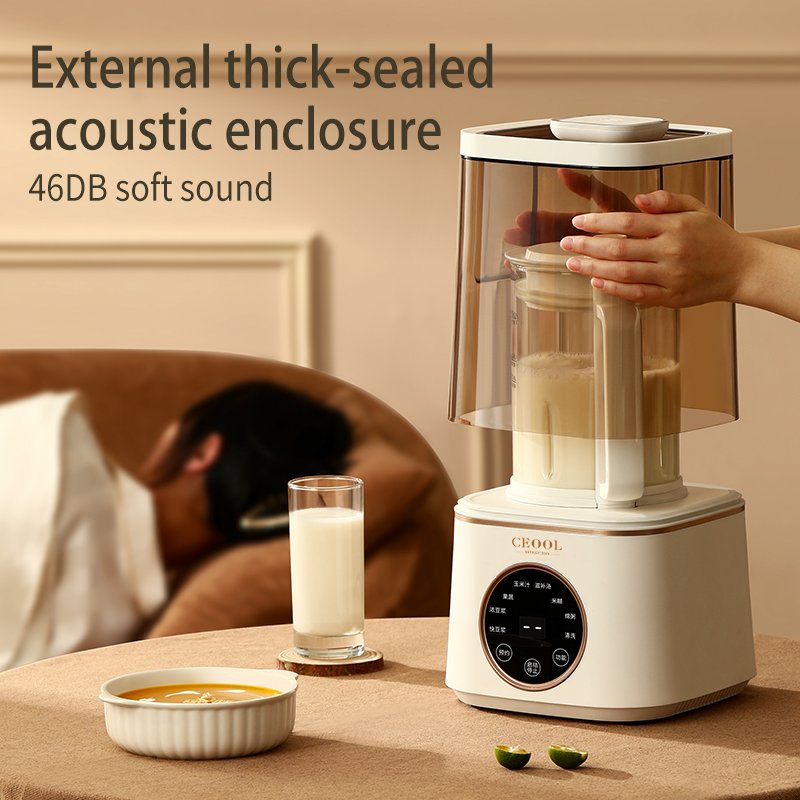 2 in 1 Heavy Duty Blender Super Silent Comercial Household Fresh Fruit Juicer Electrical Silver Crest Smoothie Mix