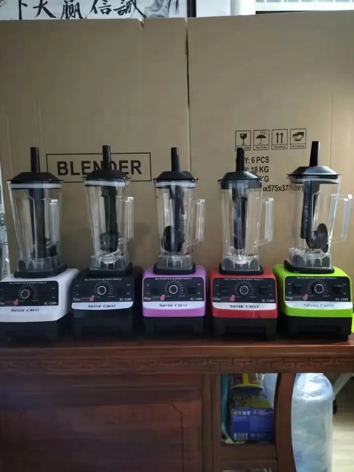 Blender house hold multi-functional bass juicer grain filter-free heating cooking soybean milk machine