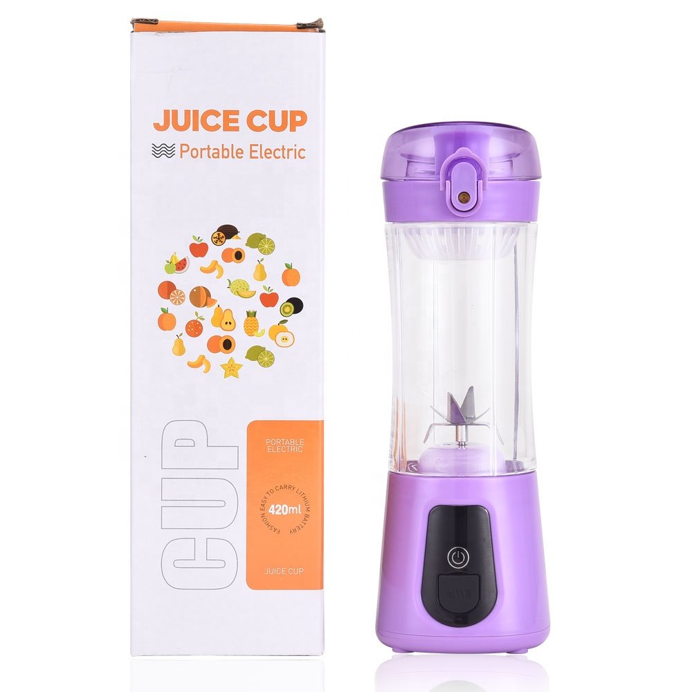 Multicolor Usb Rechargeable Portable Electric Juicer Blender Juice Cup
