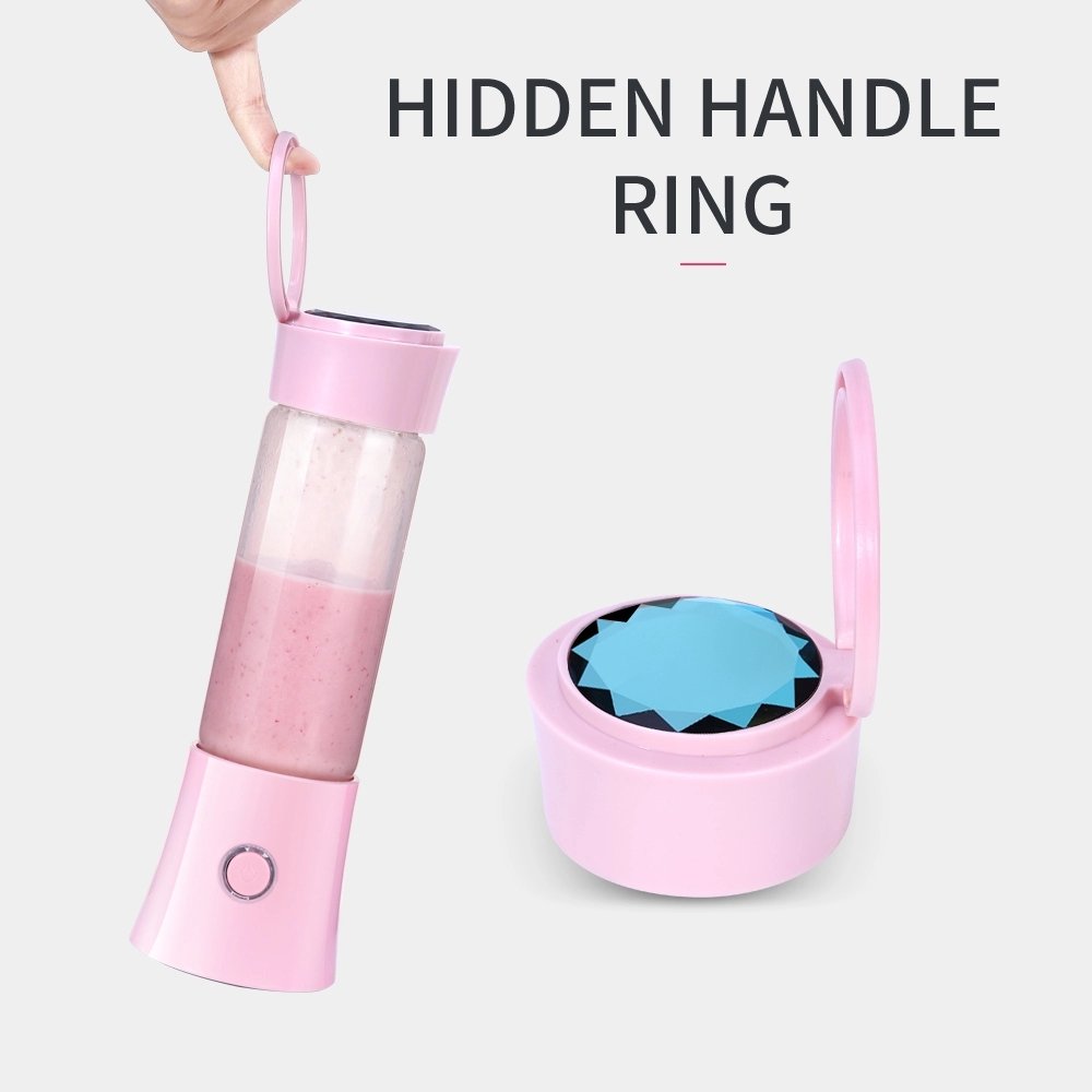 480ml strong power usb recharged portable juice personal size blender
