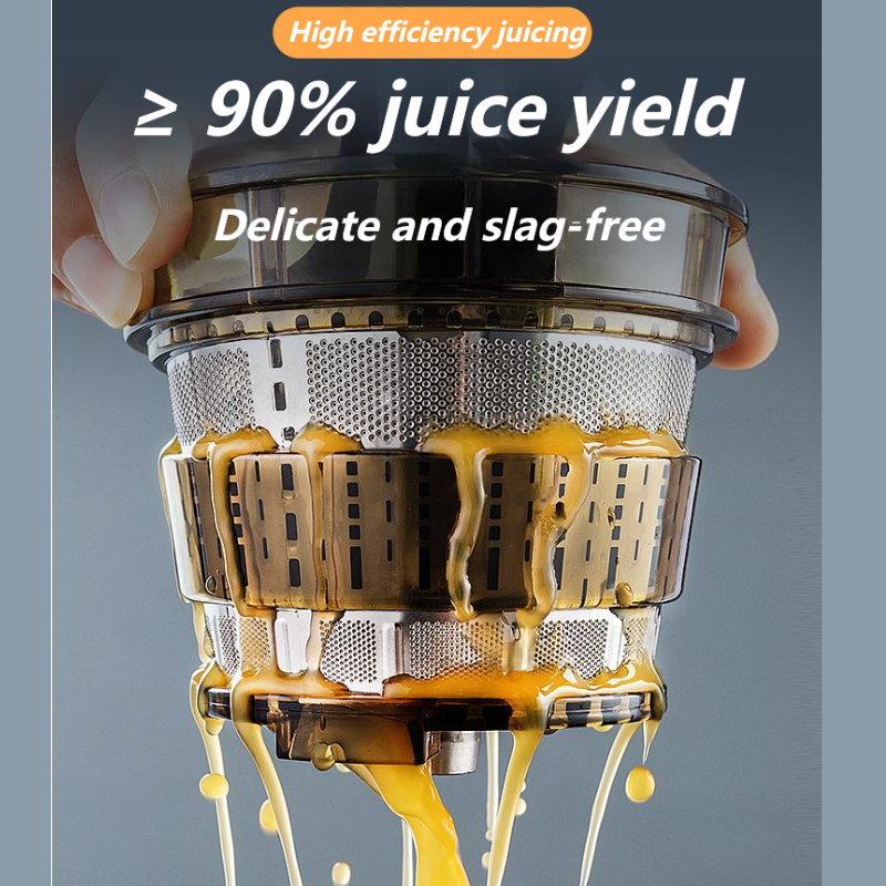 Y526-2 Big Mouth Cold Press Commercial Juicers Electric Household Sugarcane Juicer Extractor Machine Multifunctional Slow Juicer