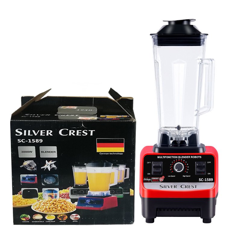 High Performance Silver Crest 2L Container Smoothie Blender Maker 15 Speeds Control Blender