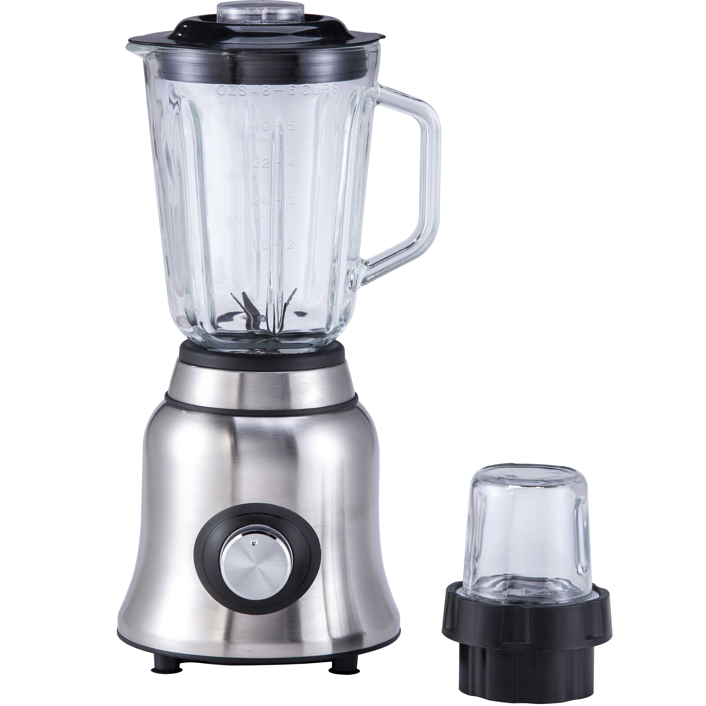 High-Grade 1.5L Glass Big Jar Food Small Appliance Milkshakes Ice Crusher Blender