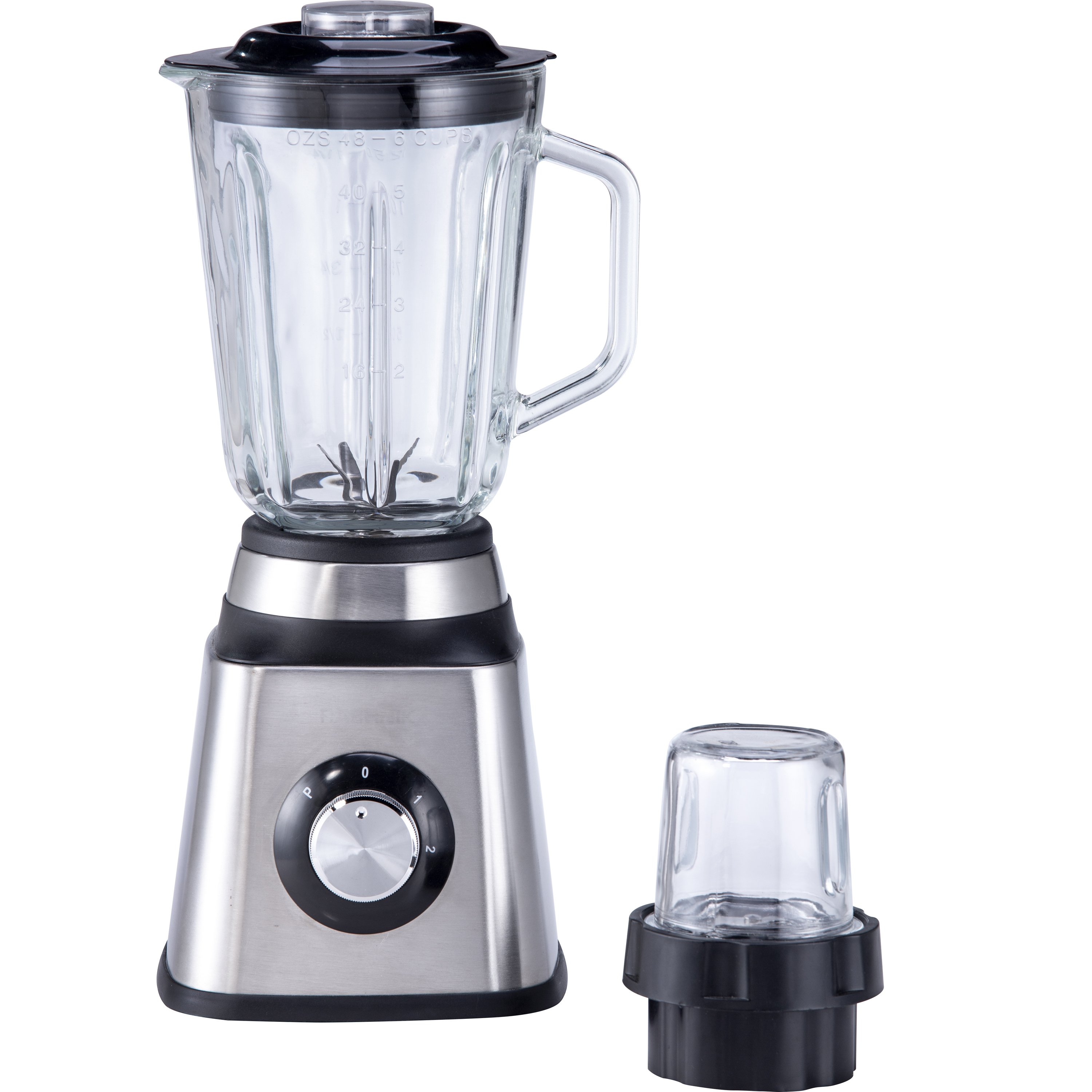High-Grade 1.5L Glass Big Jar Food Small Appliance Milkshakes Ice Crusher Blender