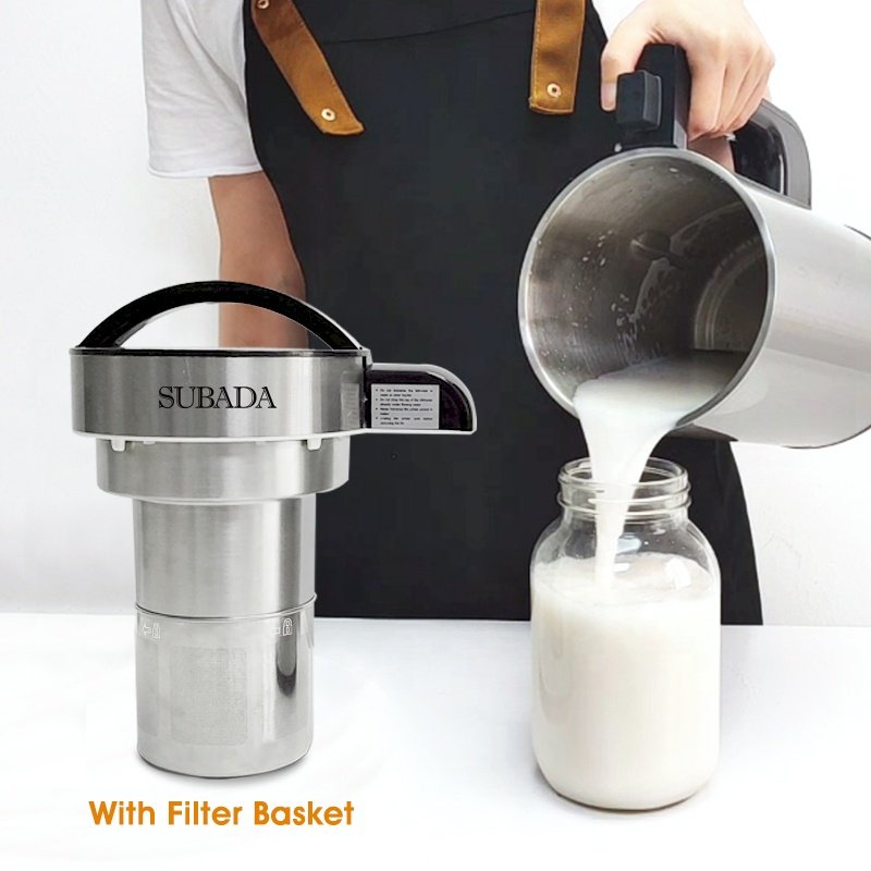 Best Selling Almond Nut milk machine food blender mixer processor with strainer for Plant-based milk