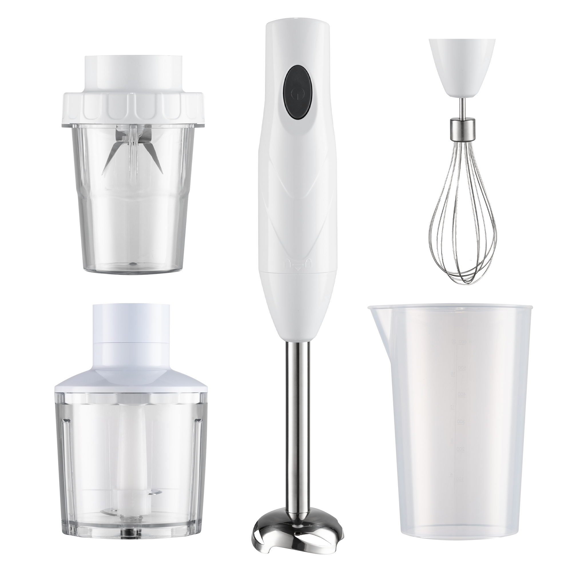 Hand Mixer Home Appliances High Power Hand Mixer 800w Variable Speed Hand Blender Immersion Stick Blender Heavy Duty 4 in 1 Set