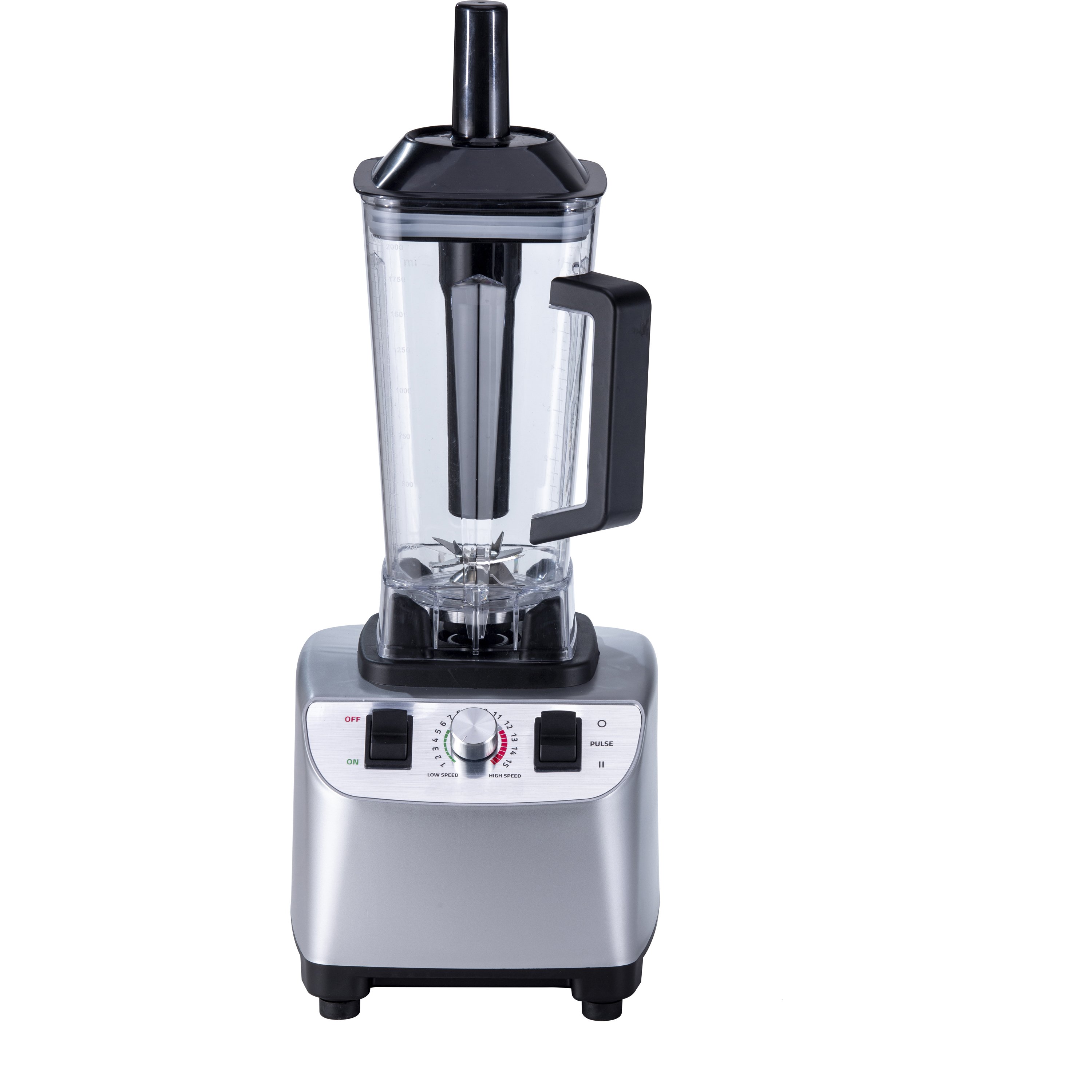 Sliver Crest Blender and Mixer Juicer Blender Food Machine Factory Direct Sale Silver Commercial Blender Electric Plastic