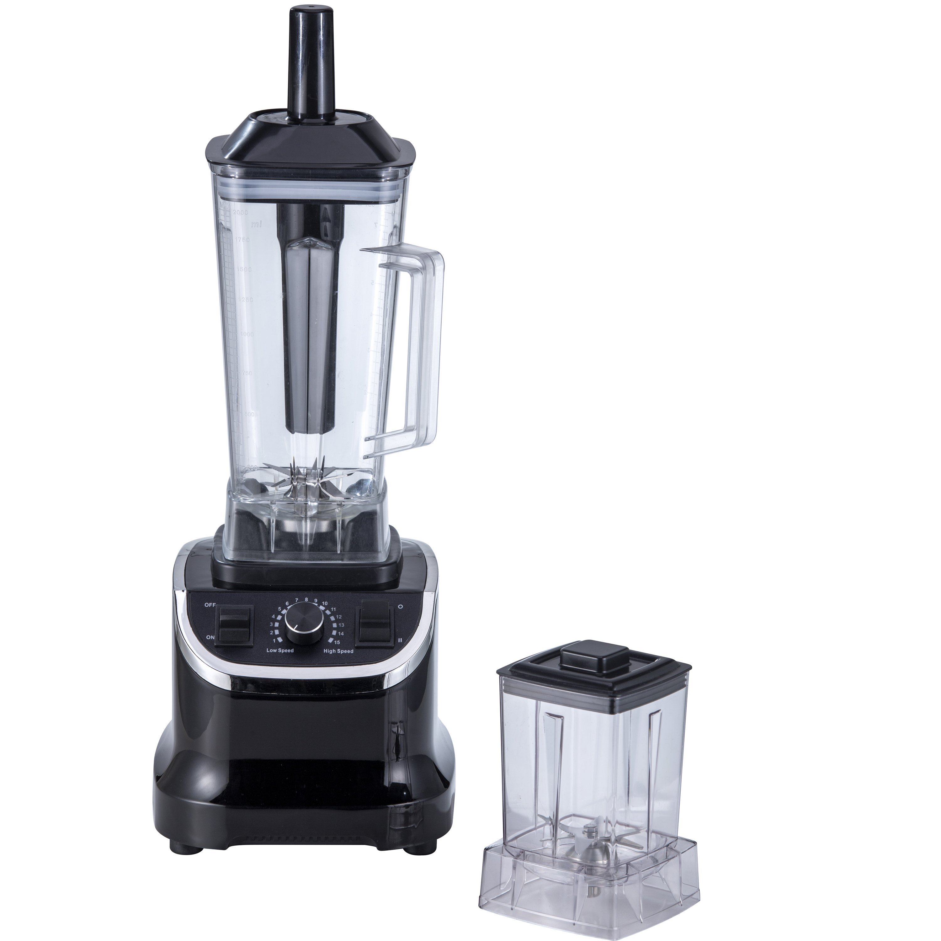 Sliver Crest Blender and Mixer Juicer Blender Food Machine Factory Direct Sale Silver Commercial Blender Electric Plastic
