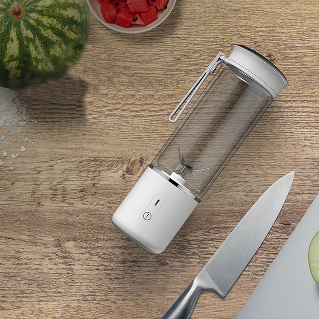 popular 6 knife mini portable juicer water bottle brender USB rechargeable juicer sticker logo Blender entsafter glas