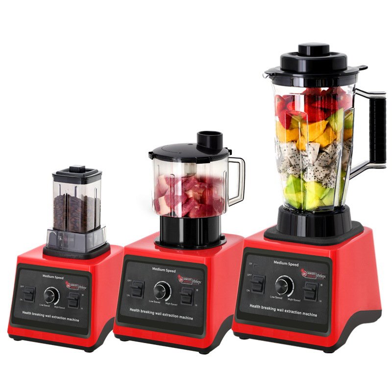 3 in 1 commercial blenders portable mixer juicer smoothies machine kitchen blender