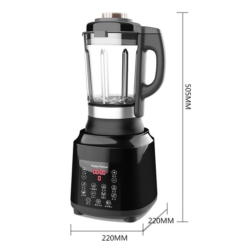 Happy Partner Intelligent Touch Screen Heating function household Electric Wall-Breaking Blender