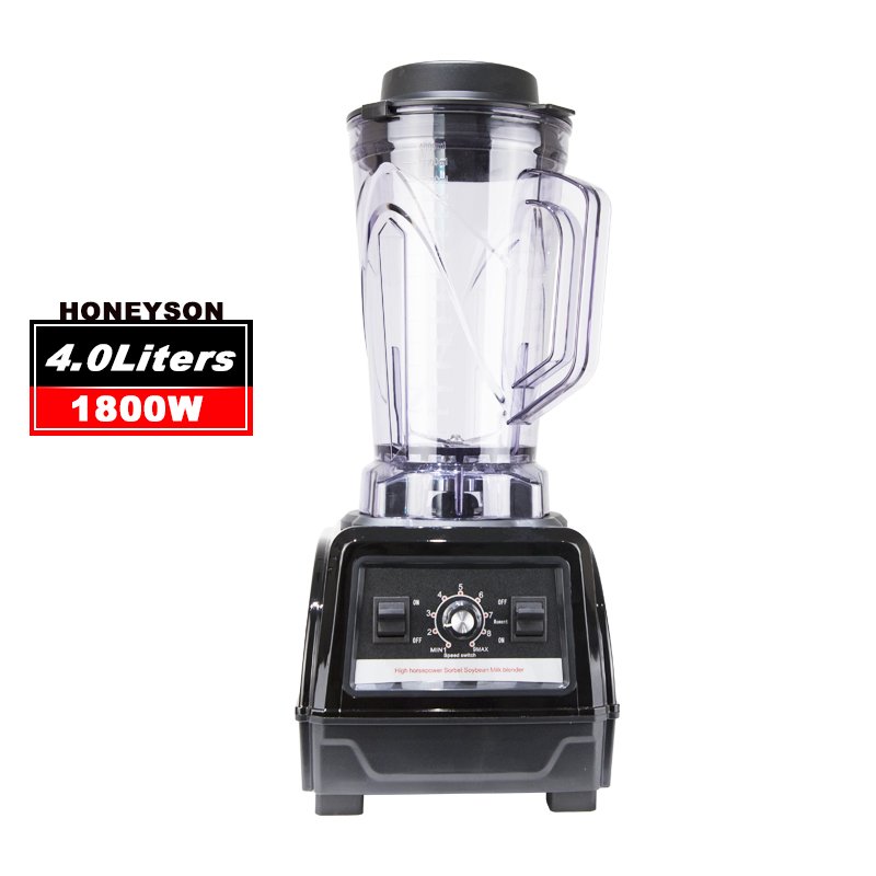 Strong Power 1800W 4.0 Liter Jar Heavy Duty Commercial Blender Food Mixer