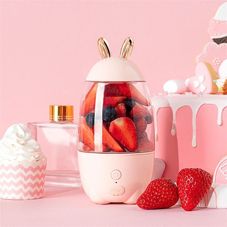 330ML Portable Blender Cup Electric Fruit Juicer Usb Rechargeable Juicer Blender