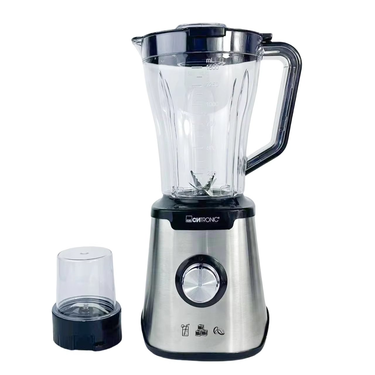 Multifunctional Electric Food Powder Grinder high speed Juicer Machine Stainless Steel 1.8L Fresh Juice Blender with Chopper