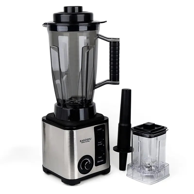 2-in-1 Immersion Hand Blender Powerful 2-Speed Handheld Stick Blender with Stainless Steel Blades Chopper Beaker Whisk