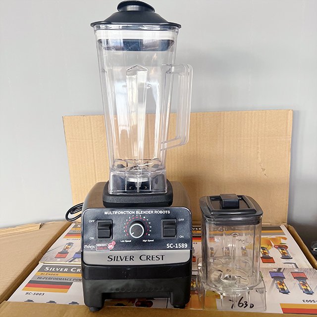 Blenders factory direct sale 4500w 2.5L SC-1589 silver crest smoothie blender& 2in 1