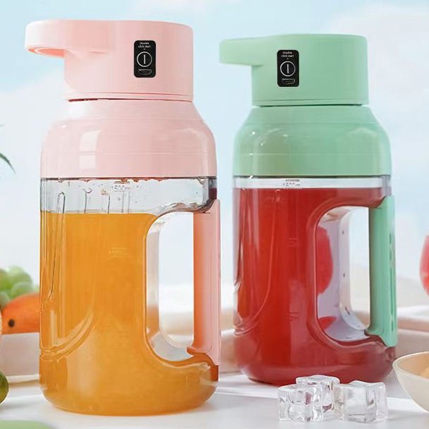 Custom Logo Fresh Juice Portable Blenders And Mini Fruit Smoothie Milkshake Mixer Bottle Blander Fruit Blender Portable