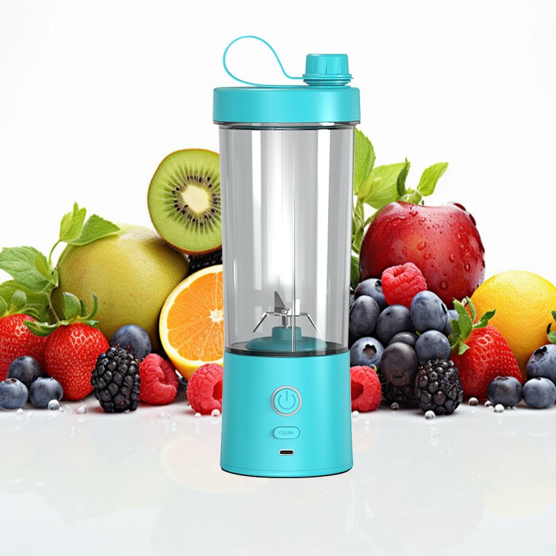 2024 New Portable Fresh Fruit Smoothie Juicer USB type-C Rechargeable Personal Portable Smoothie Blender