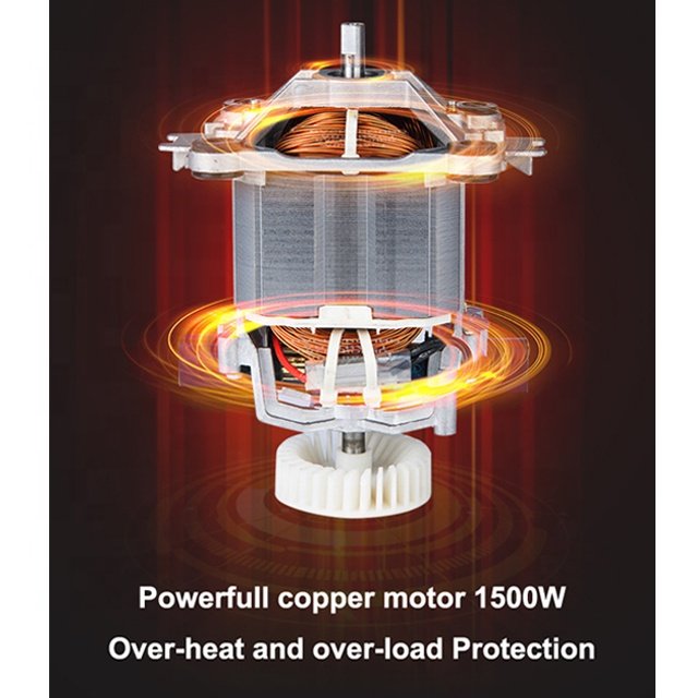 2L Professional high power high speed heavy duty commercial blender 2200w with pure copper motor blender
