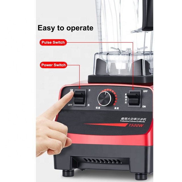 2L Professional high power high speed heavy duty commercial blender 2200w with pure copper motor blender