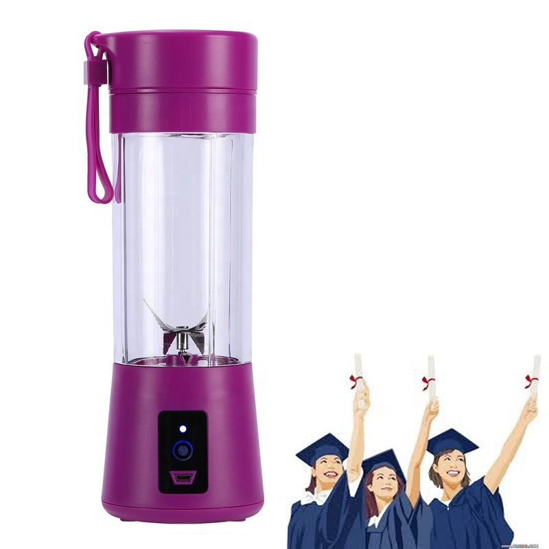 six blade portable blender 380mL with 6 Blade 304 Stainless Steel licuadora portatil juicer