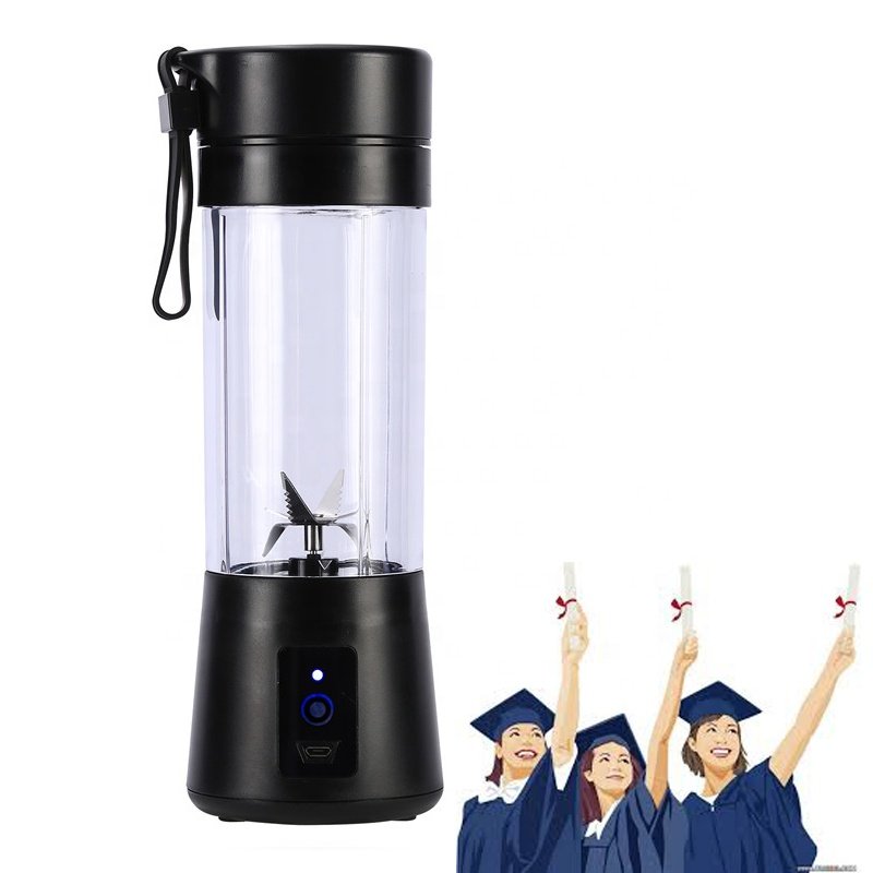 six blade portable blender 380mL with 6 Blade 304 Stainless Steel licuadora portatil juicer