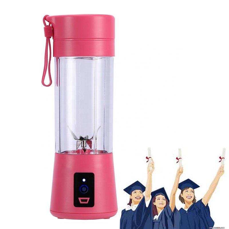 six blade portable blender 380mL with 6 Blade 304 Stainless Steel licuadora portatil juicer