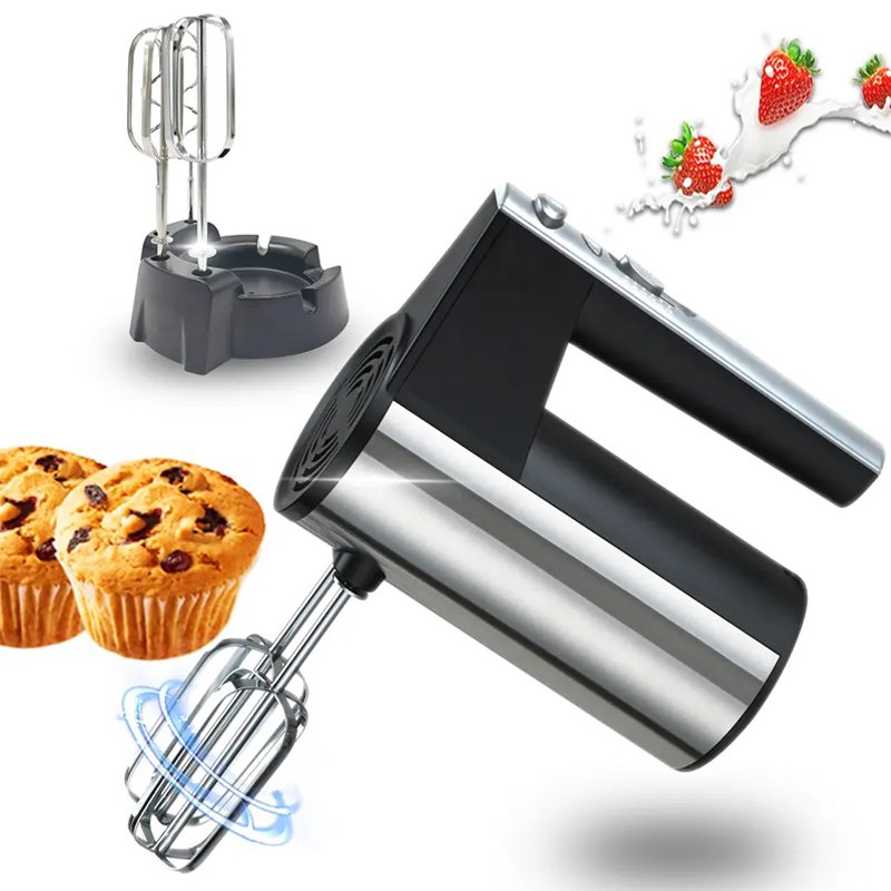 Wholesale Home Electric Semi Automatic Cream Egg Tools Whisk Hand Mixer Blender Manual Egg Beater