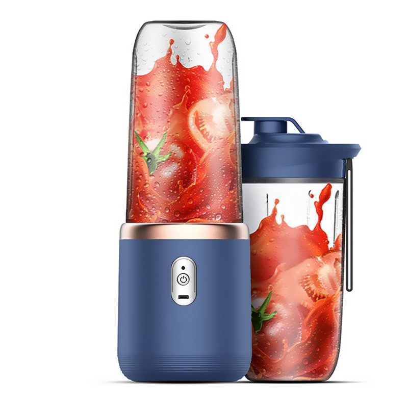 Home use 6 blades smart Juicers and USB type-C rechargeable personal portable smoothie blender