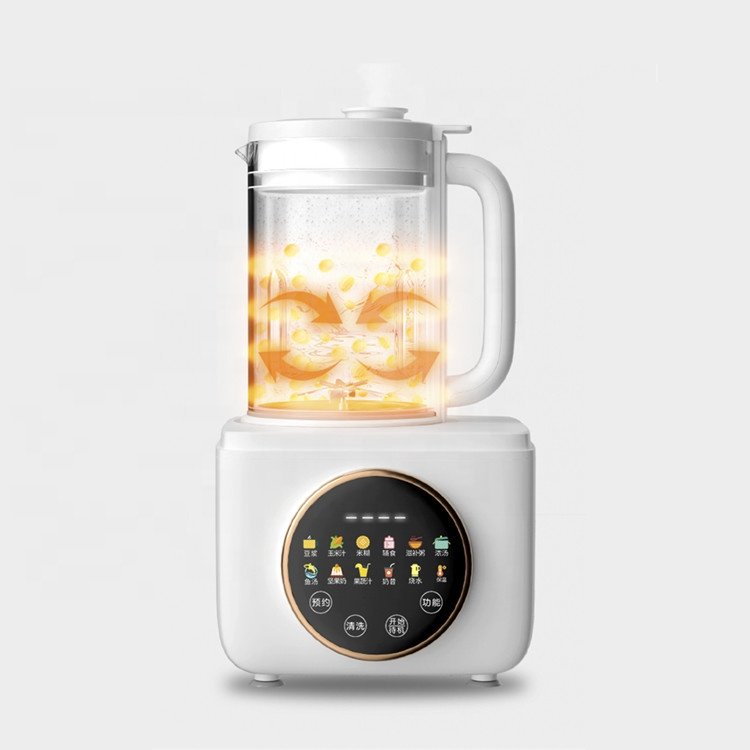 1.0L 600W Low noise filter free wall breaking soymilk machine food blender 14 function