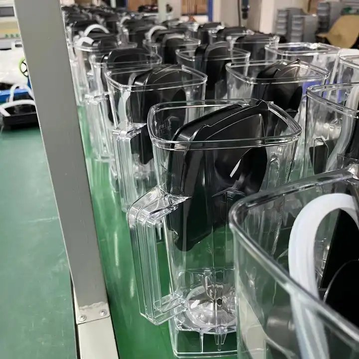 In Stock Commercial Unbreakable 2L 2.5L Blender Plastic PC Jar Replacement 0.8L Grinding Jar With Blade Set Blender Nut