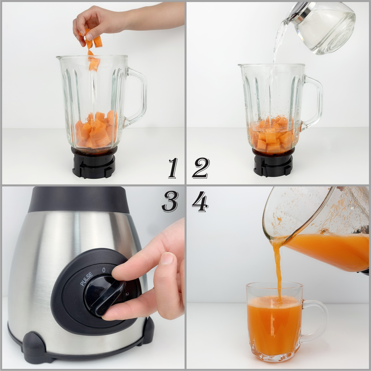 2 in 1 Blender Juicer Y66 KE-2268 5 Speed with Stainless Steel Jar ken wood Electric Food Mixer Blender