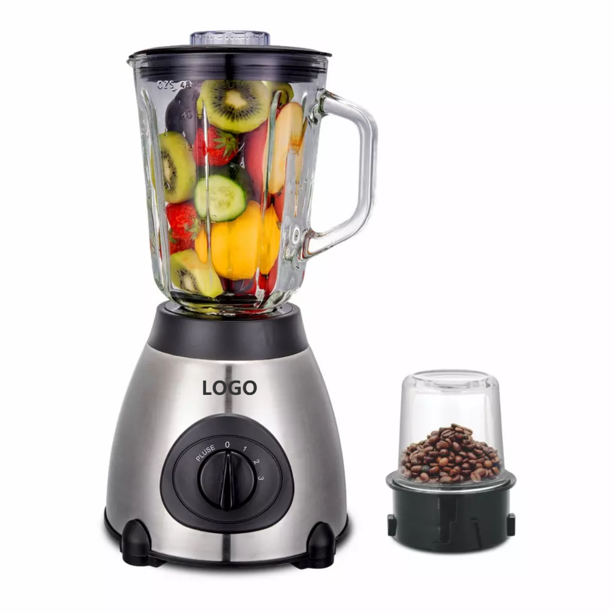 2 in 1 Blender Juicer Y66 KE-2268 5 Speed with Stainless Steel Jar ken wood Electric Food Mixer Blender