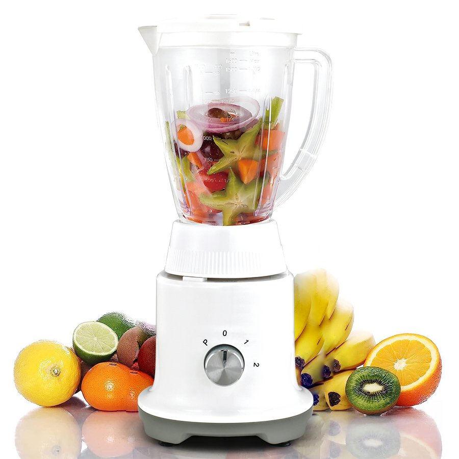 3 In 1 Professional Kitchen Appliance Deluxe Retro Electric Kitchen Appliance Food Juicer Blender Food Chopper Mixer 800w