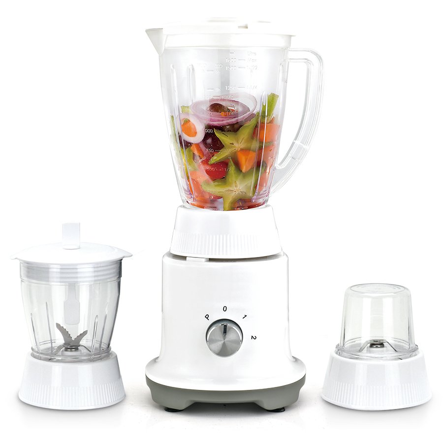 3 In 1 Professional Kitchen Appliance Deluxe Retro Electric Kitchen Appliance Food Juicer Blender Food Chopper Mixer 800w