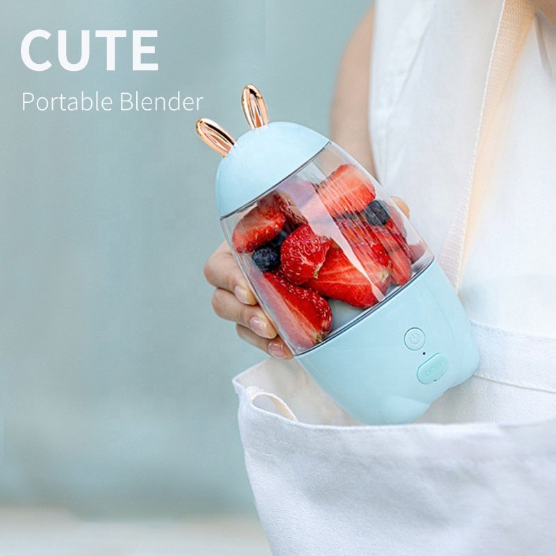 2023 Hot Selling Stainless Steel Fresh Juicer Blender Mini Juicer Blender Lemon Blender for Kitchen Portable USB Fruit Extractor