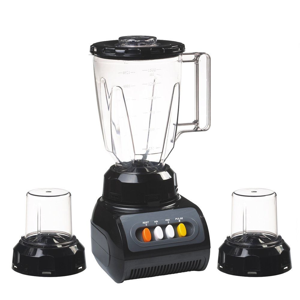 1.5L glass/plastic jar Four/Six buttons Electric Blender